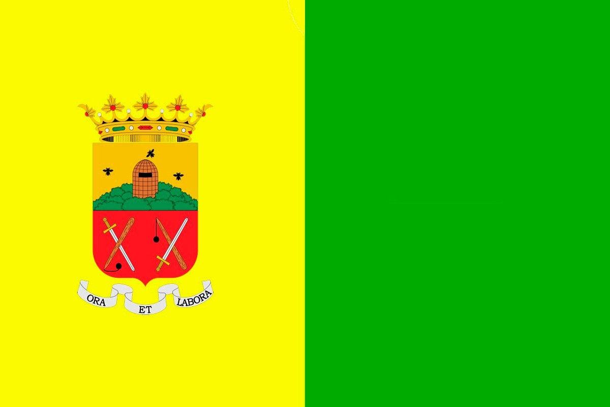 Bandera de Arucas de alta calidad para exterior Bandera de Arucas de alta calidad para exterior
