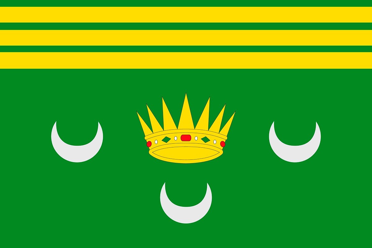 Bandera de Gáldar de alta calidad para exterior Bandera de Gáldar de alta calidad para exterior