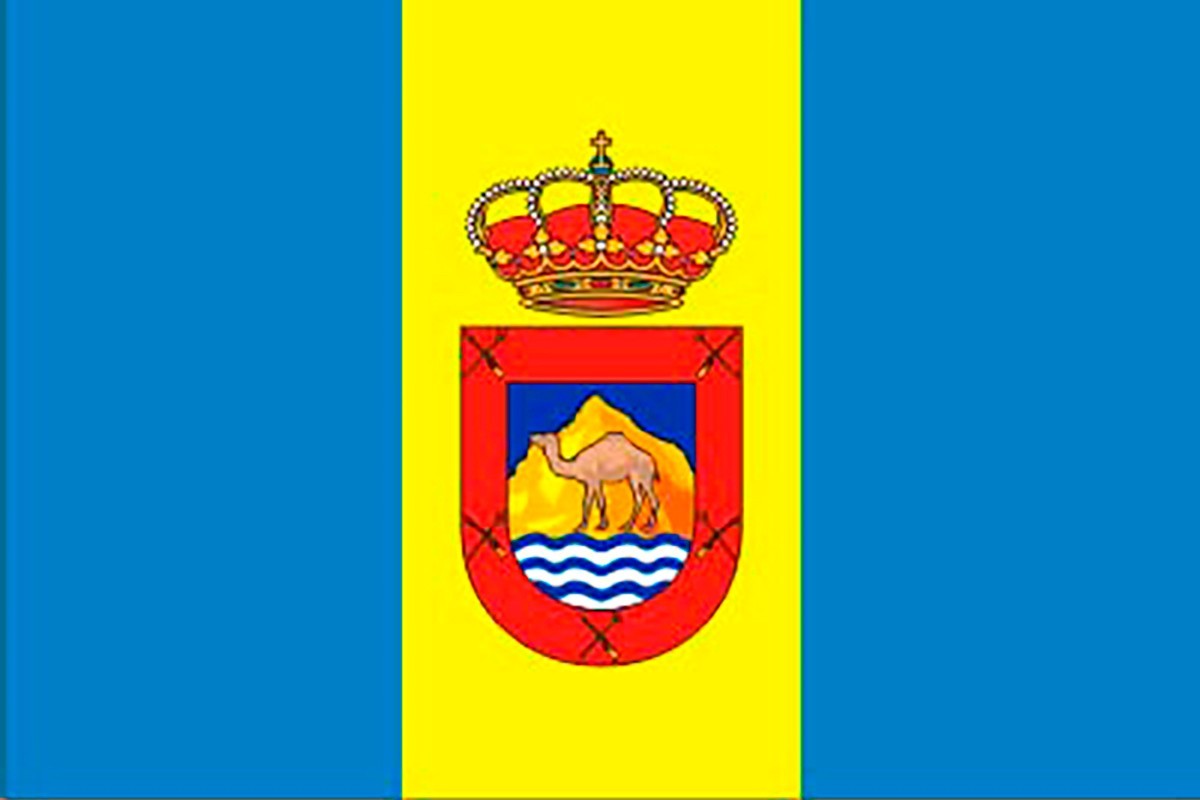 Bandera de Tuineje de alta calidad para exterior Bandera de Tuineje de alta calidad para exterior