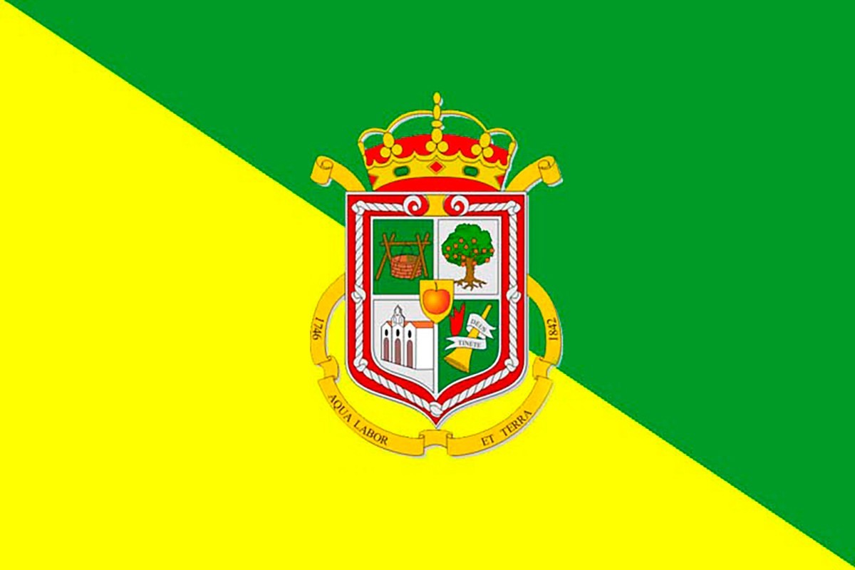 Bandera de Valleseco de alta calidad para exterior Bandera de Valleseco de alta calidad para exterior