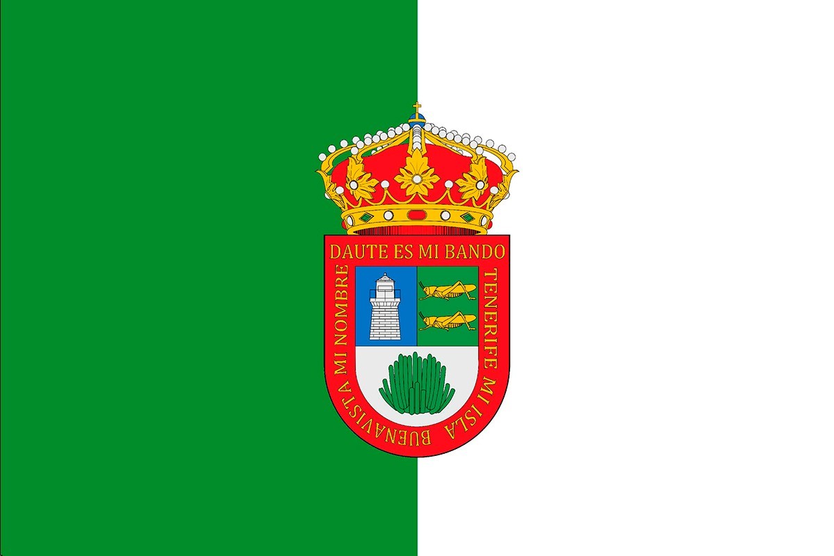 Bandera de Buenavista del Norte de alta calidad para exterior Bandera de Buenavista del Norte de alta calidad para exterior