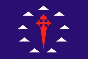 Bandera de Santiago del Teide de alta calidad para exterior 123