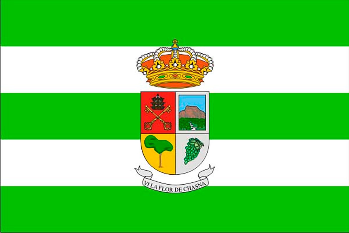 Bandera de Vilaflor de alta calidad para exterior Bandera de Vilaflor de alta calidad para exterior
