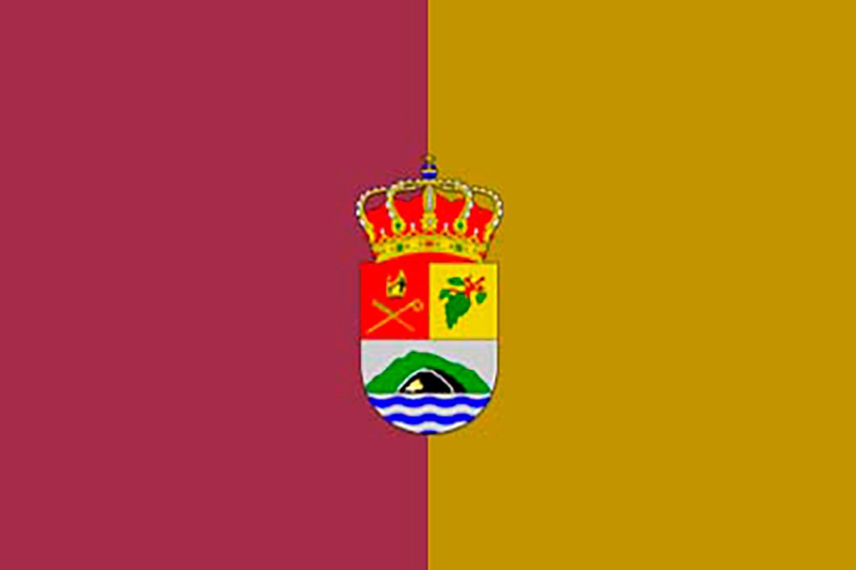 Bandera de Villa de Mazo de alta calidad para exterior Bandera de Villa de Mazo de alta calidad para exterior