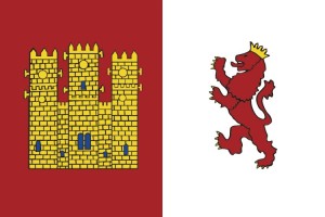 Bandera de Cáceres de alta calidad para exterior 123