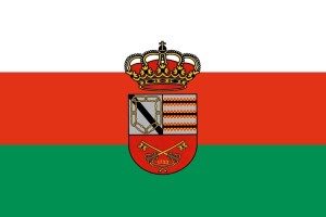 Bandera de Casas de Don Pedro de alta calidad para exterior 123