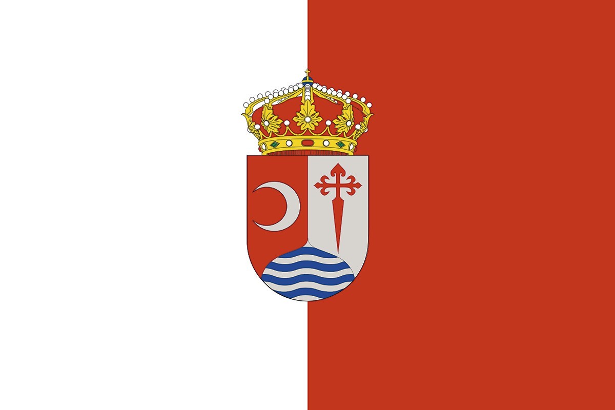 Bandera de Cordobilla de Lácara de alta calidad para exterior Bandera de Cordobilla de Lácara de alta calidad para exterior