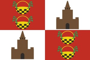 Bandera de Galisteo de alta calidad para exterior 123