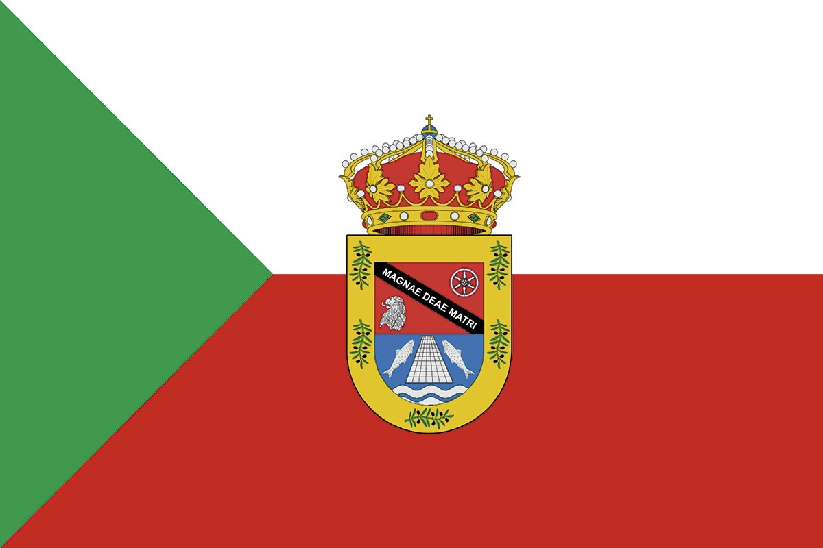 Bandera de Garlitos de alta calidad para exterior