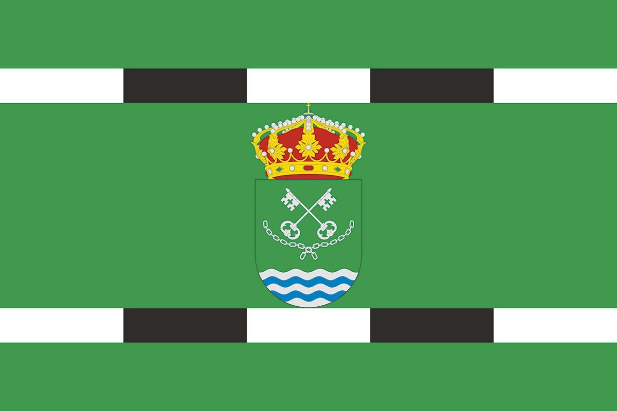 Bandera de Huélaga de alta calidad para exterior