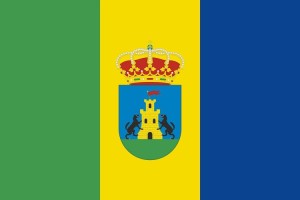 Bandera de Jaraíz de la Vera de alta calidad para exterior 123