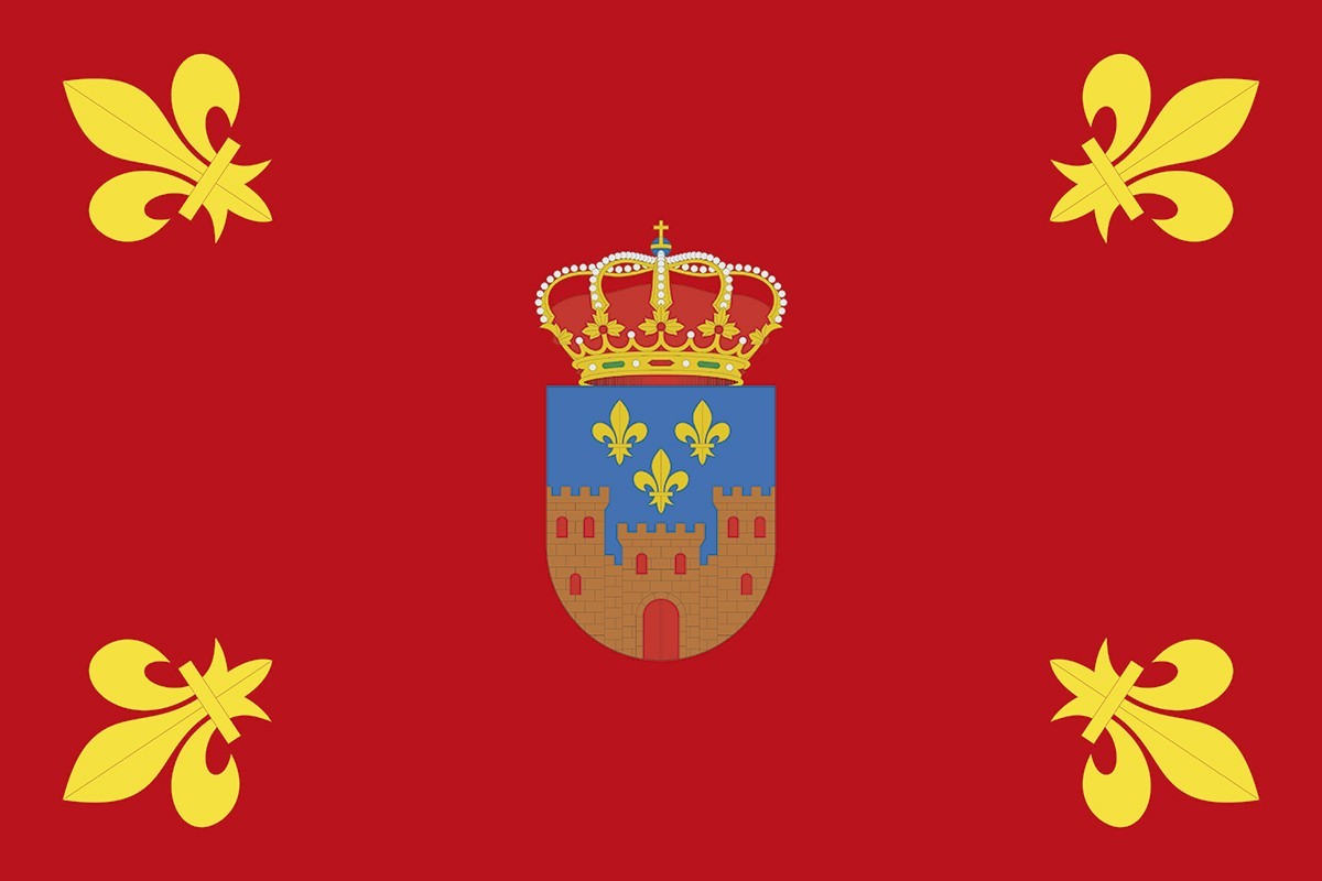 Bandera de Logrosán de alta calidad para exterior Bandera de Logrosán de alta calidad para exterior