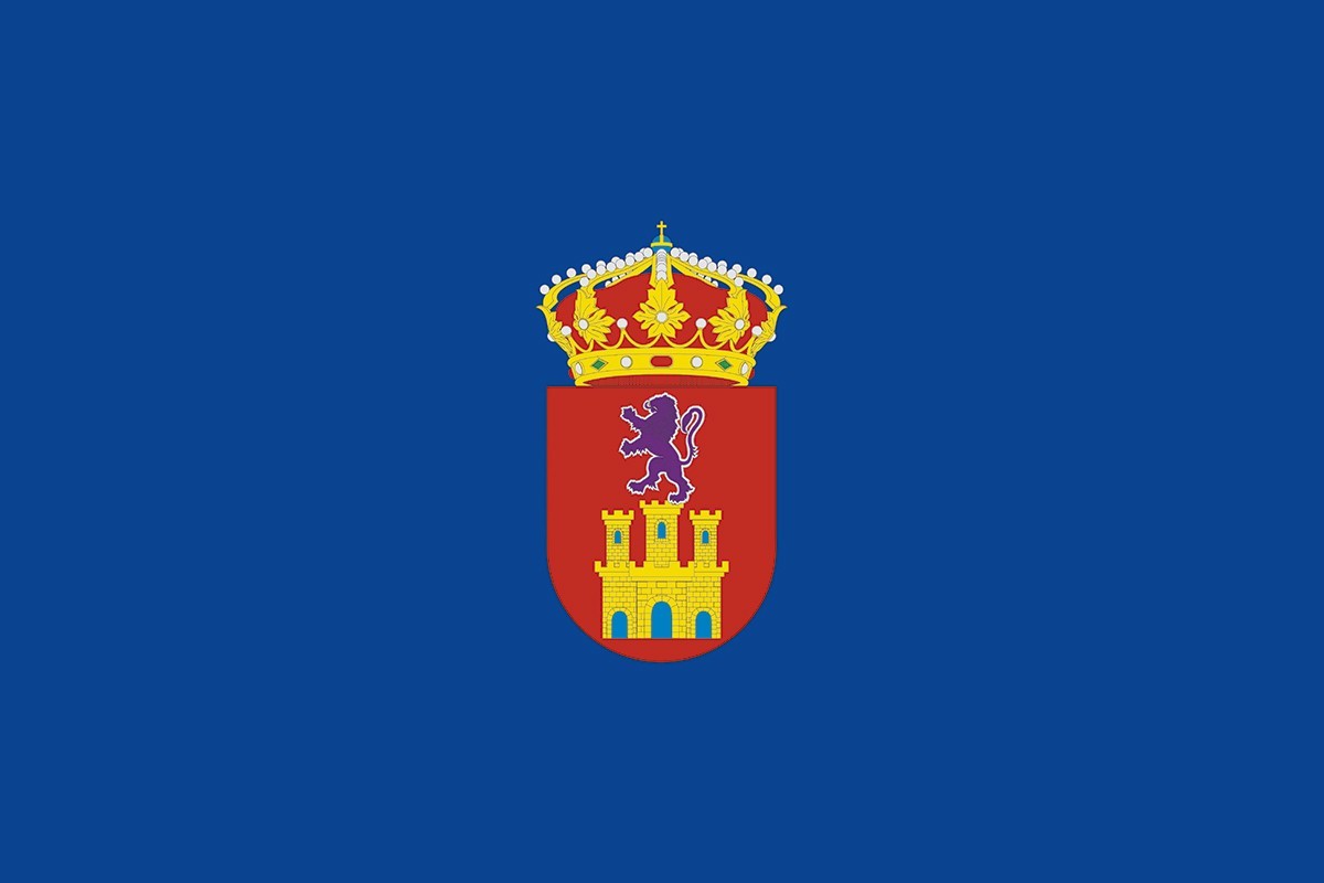 Bandera de Malpartida de Cáceres de alta calidad para exterior