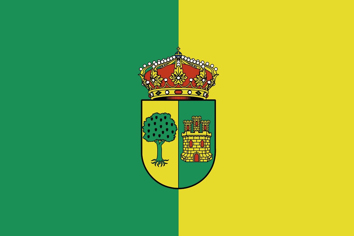 Bandera de Montánchez de alta calidad para exterior Bandera de Montánchez de alta calidad para exterior
