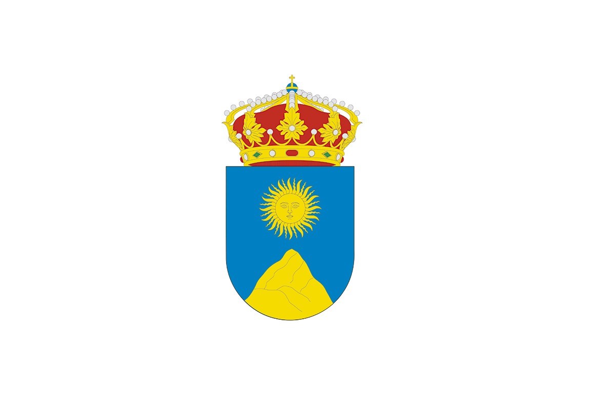 Bandera de Montehermoso de alta calidad para exterior Bandera de Montehermoso de alta calidad para exterior