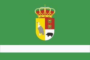 Bandera de Pasarón de la Vera de alta calidad para exterior 123