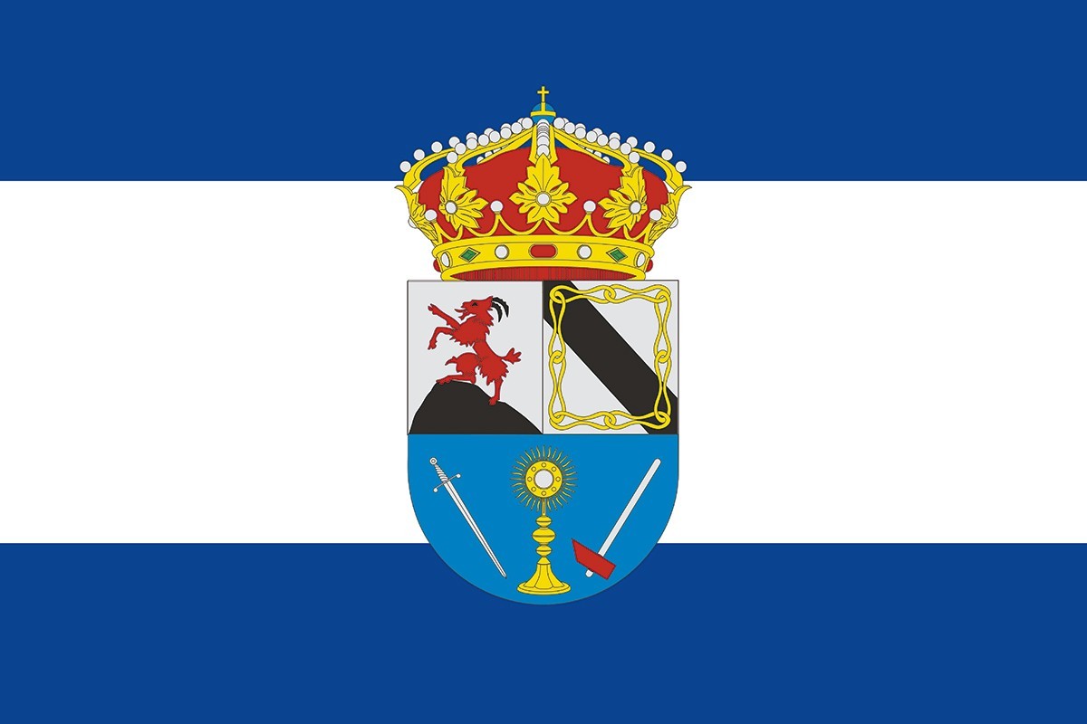 Bandera de Peñalsordo de alta calidad para exterior Bandera de Peñalsordo de alta calidad para exterior