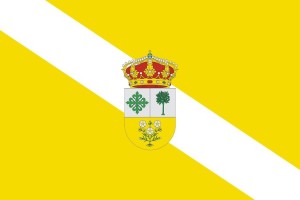 Bandera de Peraleda del Zaucejo de alta calidad para exterior 123