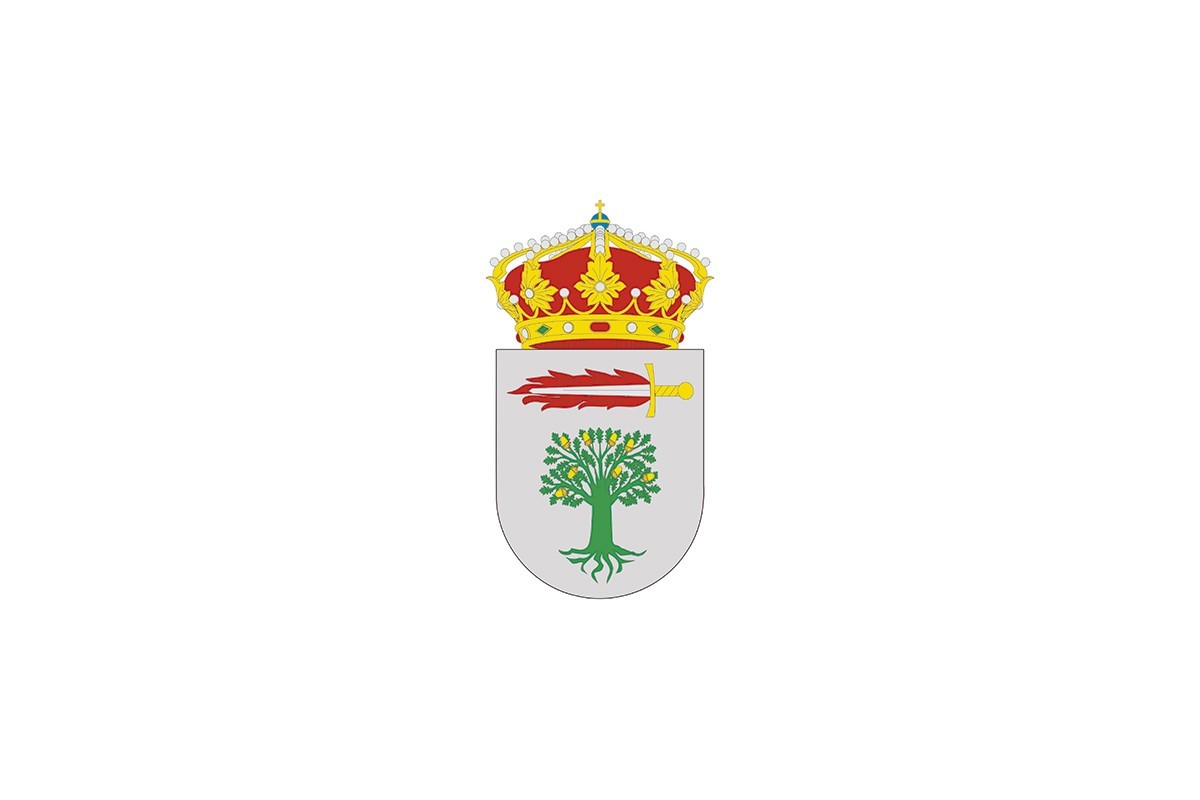 Bandera de Robledillo de la Vera de alta calidad para exterior Bandera de Robledillo de la Vera de alta calidad para exterior