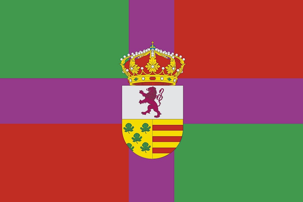 Bandera de Salvaleón de alta calidad para exterior