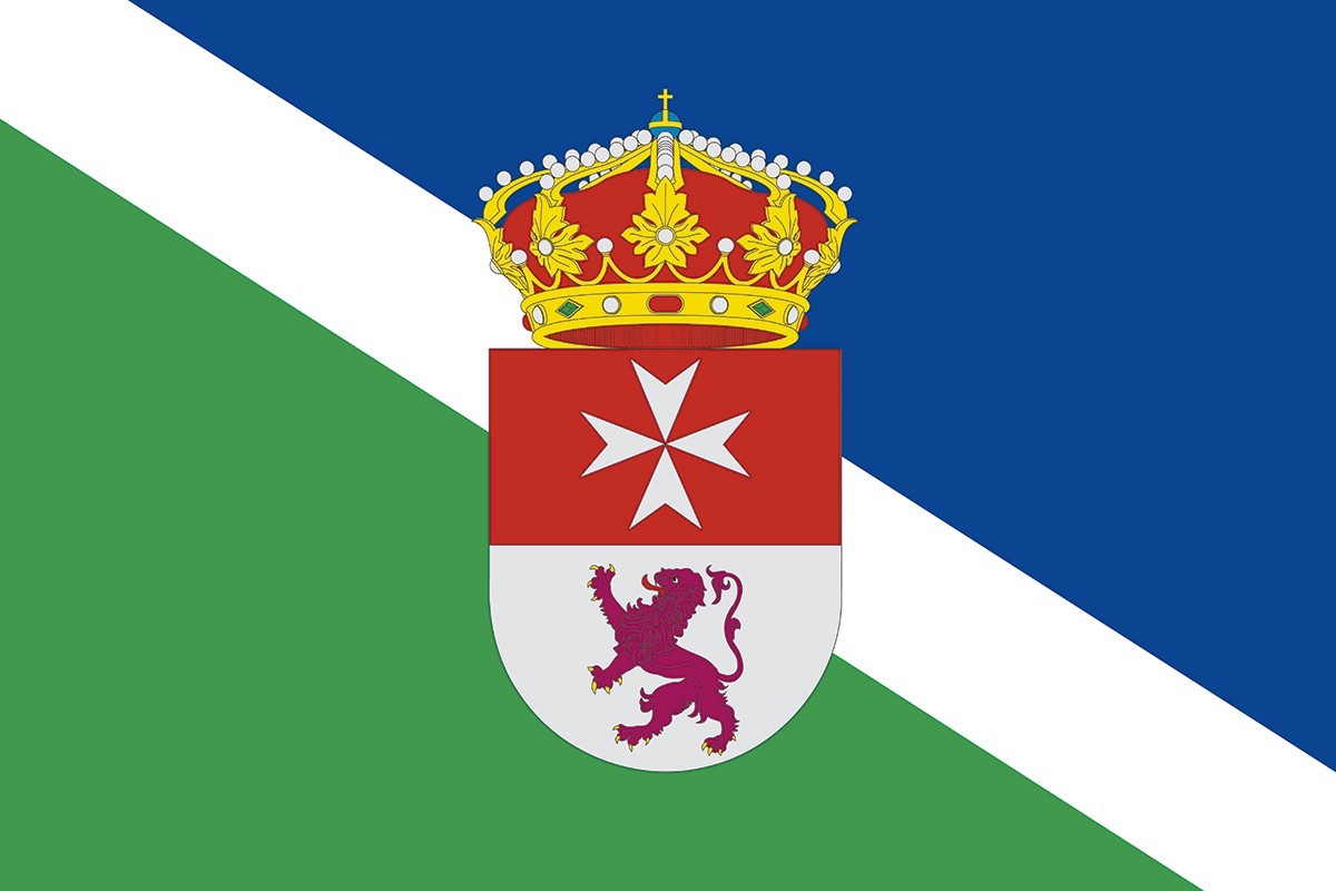 Bandera de San Martín de Trevejo de alta calidad para exterior Bandera de San Martín de Trevejo de alta calidad para exterior
