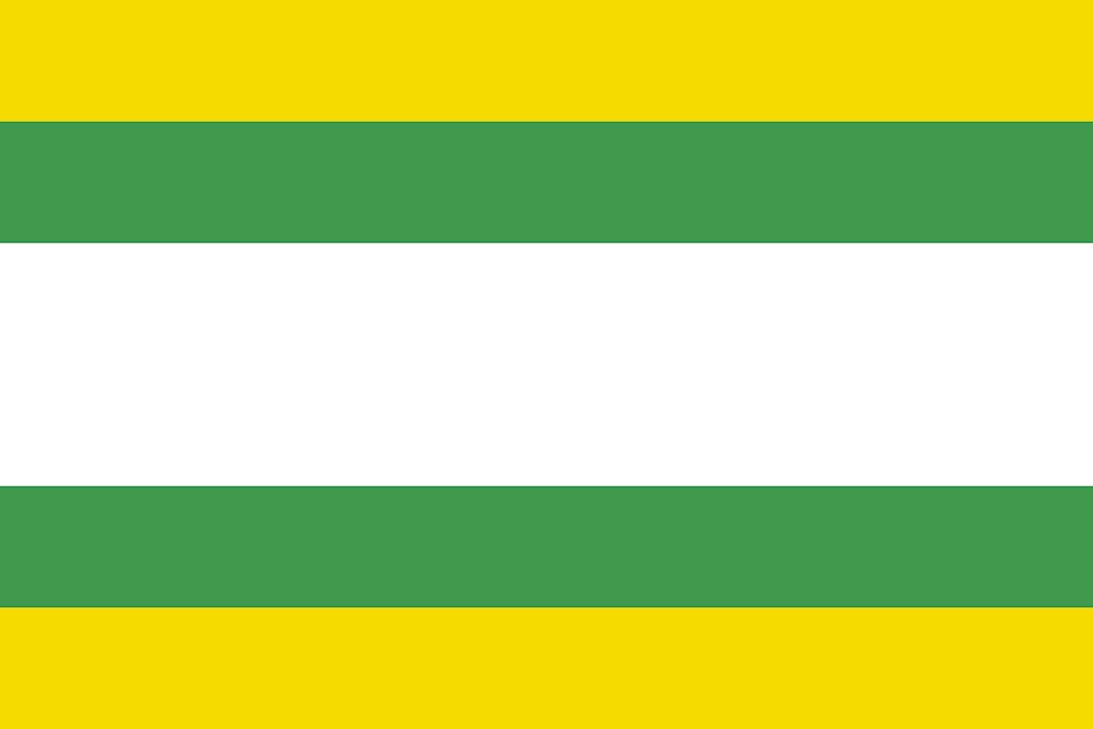Bandera de Santibáñez el Bajo de alta calidad para exterior Bandera de Santibáñez el Bajo de alta calidad para exterior
