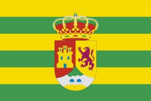 Bandera de Sierra de Fuentes de alta calidad para exterior 123