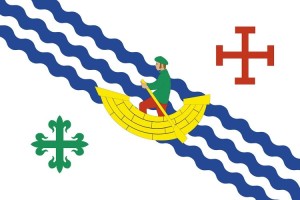 Bandera de Talaván de alta calidad para exterior 123