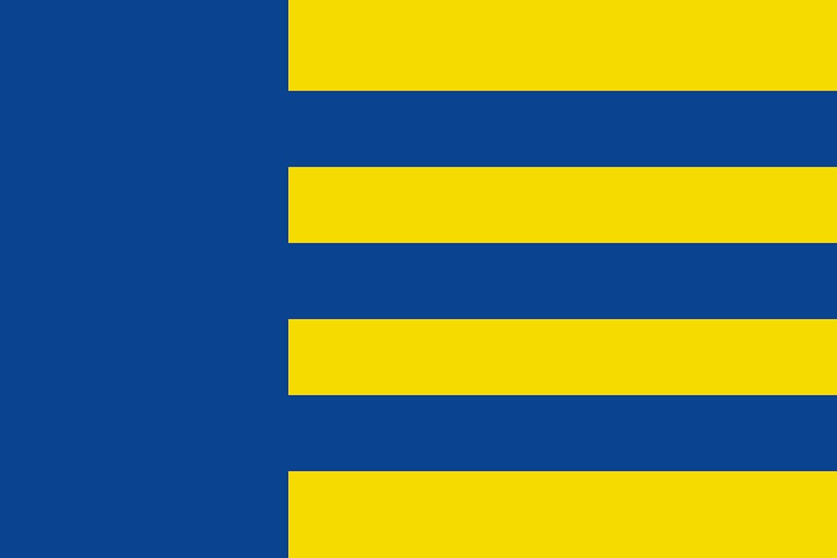Bandera de Torremejía de alta calidad para exterior Bandera de Torremejía de alta calidad para exterior