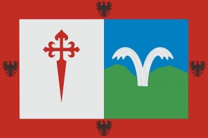 Bandera de Valdefuentes de alta calidad para exterior 123