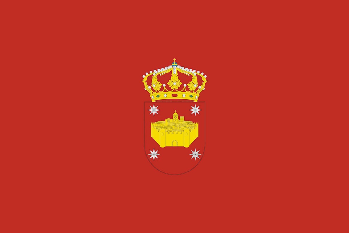 Bandera de Villanueva de la Vera de alta calidad para exterior Bandera de Villanueva de la Vera de alta calidad para exterior