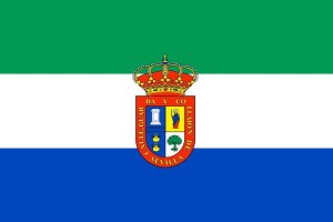 Bandera de Salteras de alta calidad para exterior 123