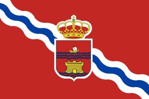 Bandera de Láujar de Andarax de alta calidad para exterior 123