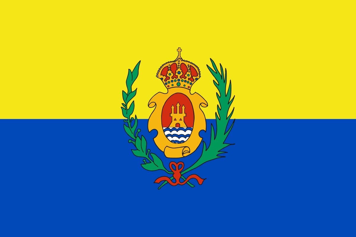 Bandera de Algeciras de alta calidad para exterior Bandera de Algeciras de alta calidad para exterior