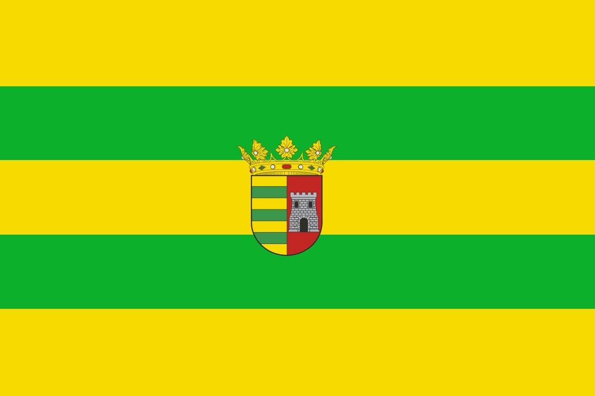 Bandera de Paterna de Rivera de alta calidad para exterior Bandera de Paterna de Rivera de alta calidad para exterior