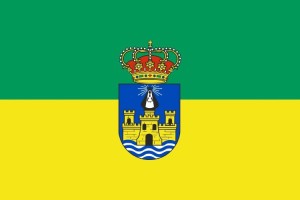 Bandera de Puerto de Santa María de alta calidad para exterior 123