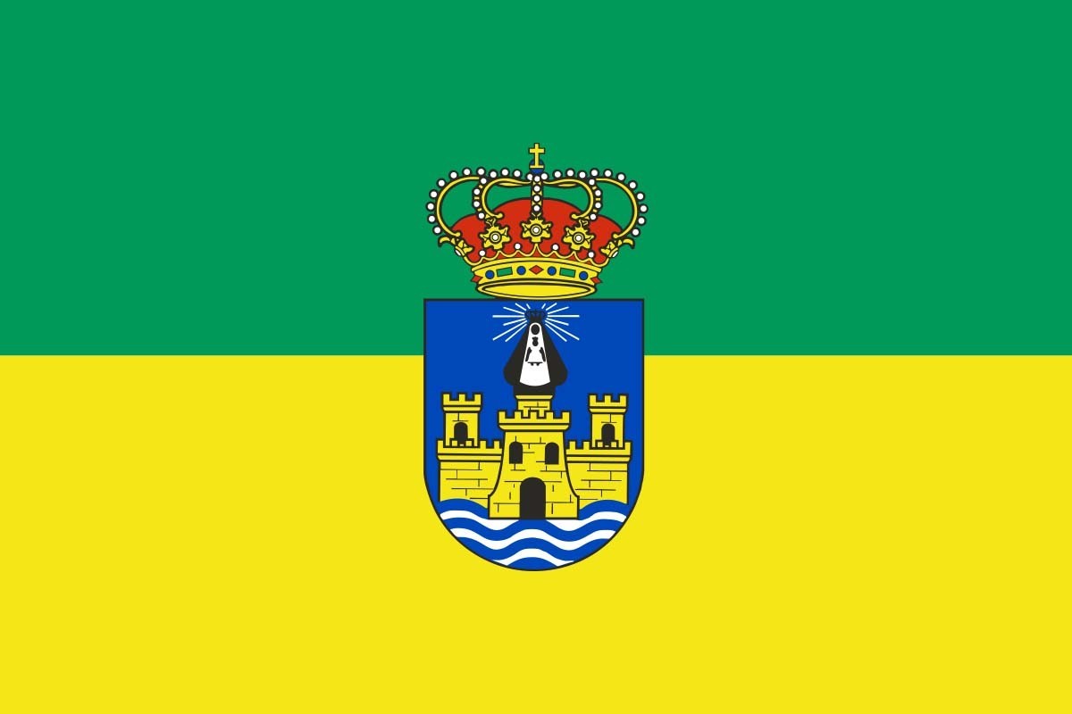 Bandera de Puerto de Santa María de alta calidad para exterior Bandera de Puerto de Santa María de alta calidad para exterior