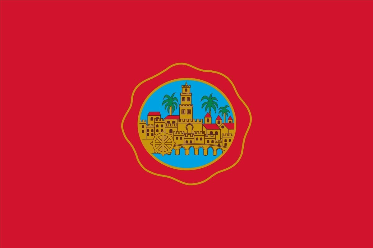 Bandera de Córdoba de alta calidad para exterior