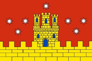 Bandera de Pedroche de alta calidad para exterior 123