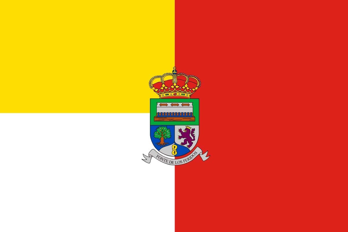 Bandera de Fuenteheridos de alta calidad para exterior Bandera de Fuenteheridos de alta calidad para exterior