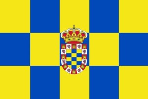 Bandera de Moguer de alta calidad para exterior 123