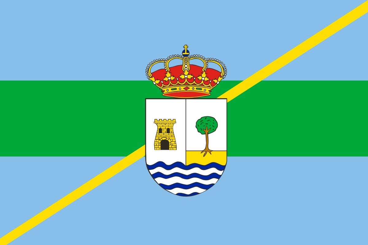 Bandera de Punta Umbría de alta calidad para exterior Bandera de Punta Umbría de alta calidad para exterior