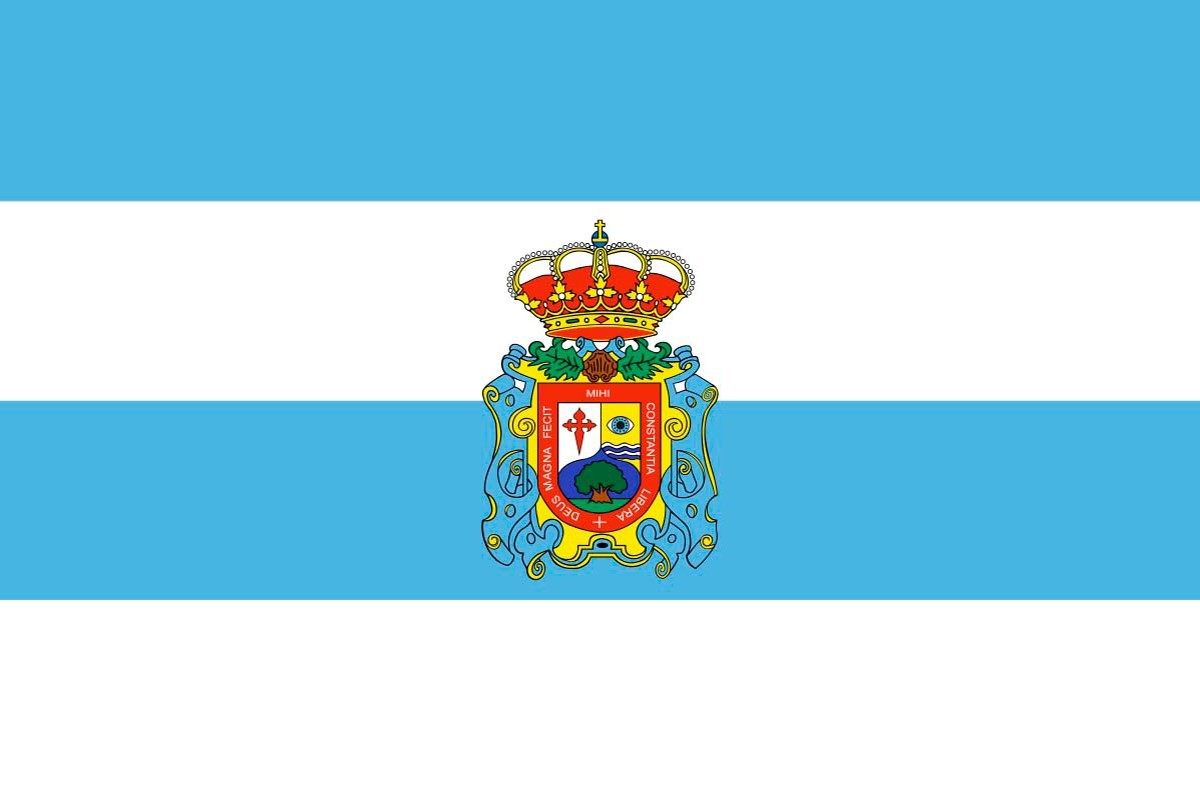 Bandera de Arroyo del Ojanco de alta calidad para exterior Bandera de Arroyo del Ojanco de alta calidad para exterior