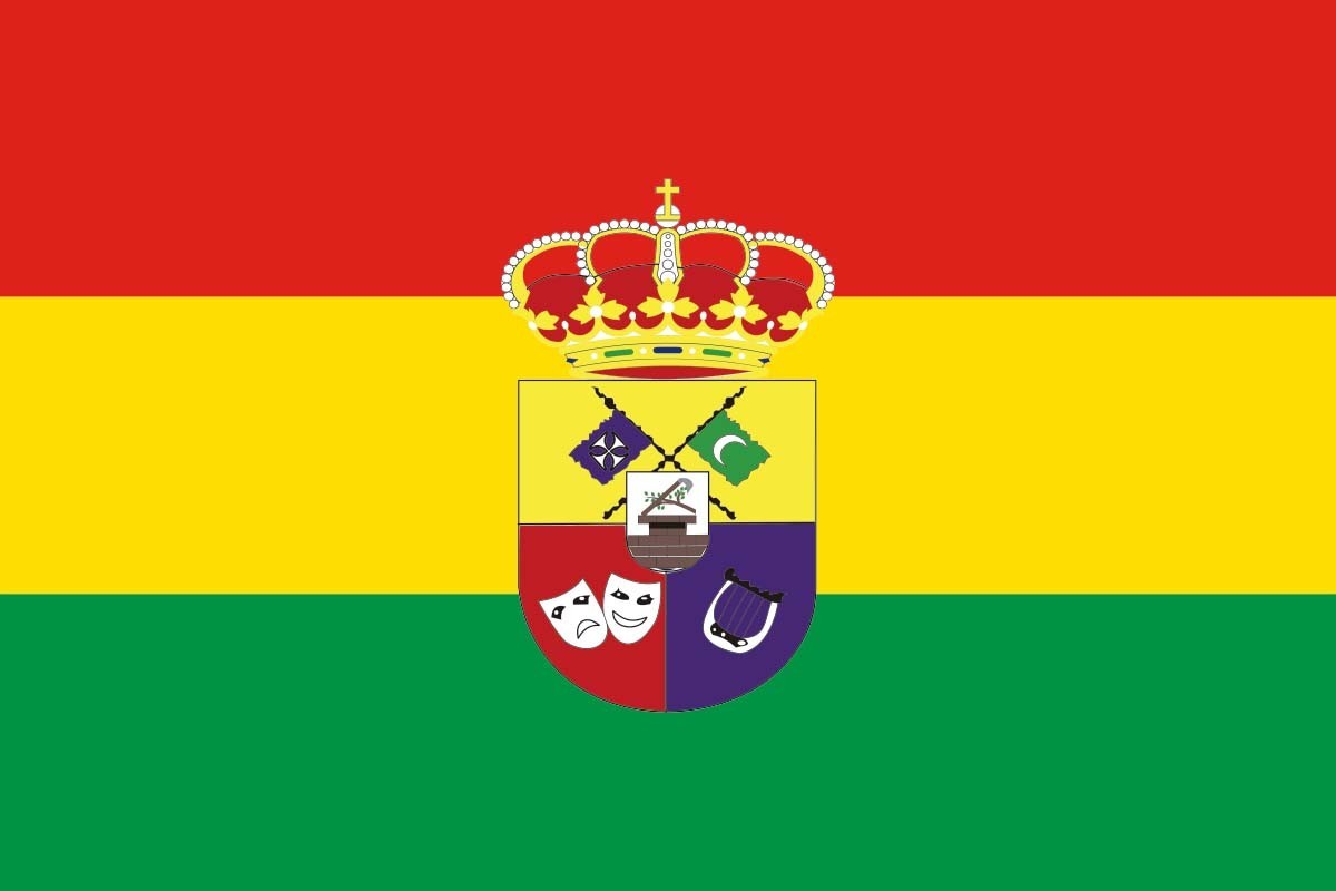 Bandera de Benamocarra de alta calidad para exterior Bandera de Benamocarra de alta calidad para exterior