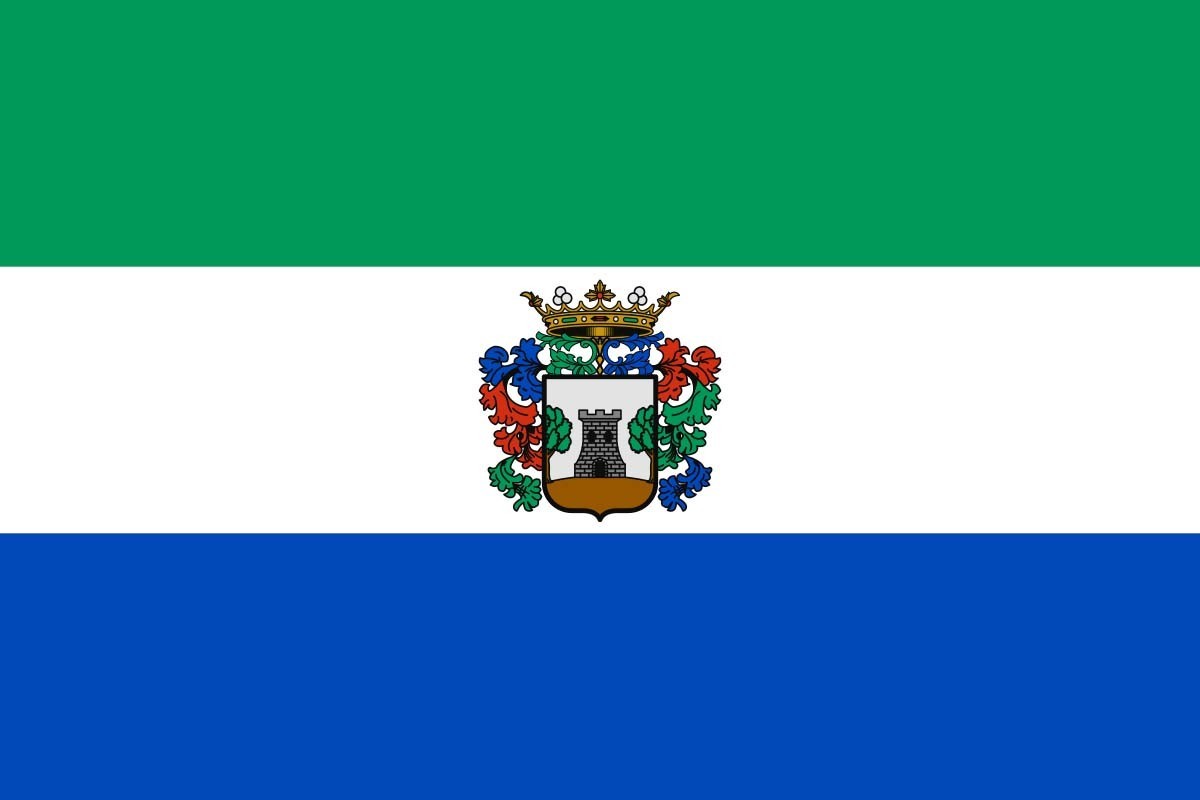 Bandera de Mijas de alta calidad para exterior Bandera de Mijas de alta calidad para exterior