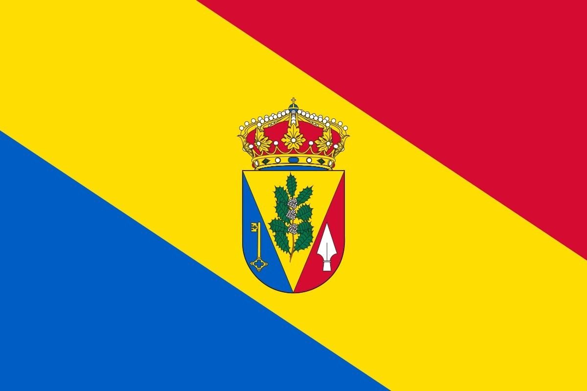 Bandera de Acebedo de alta calidad para exterior