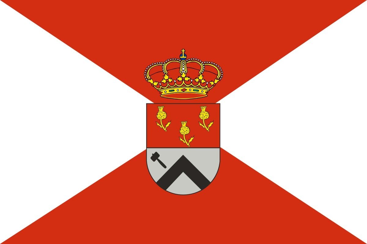 Bandera de Aldeaseca de la Frontera de alta calidad para exterior Bandera de Aldeaseca de la Frontera de alta calidad para exterior