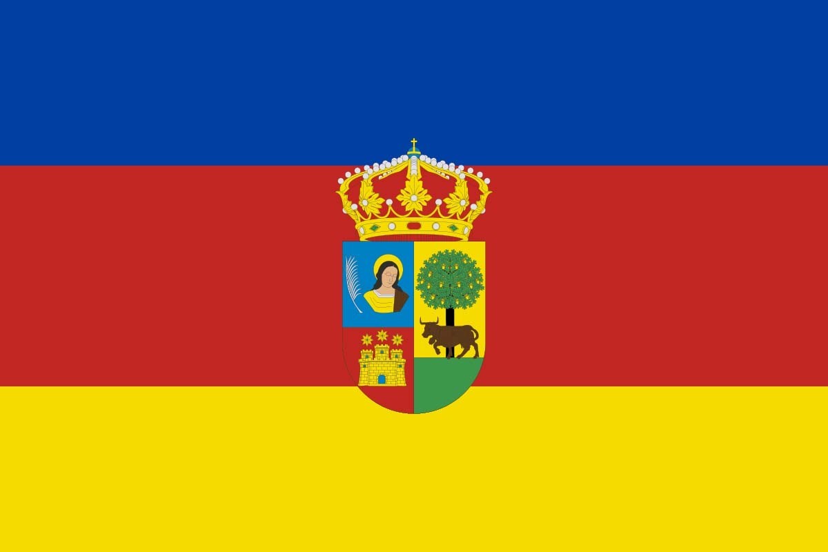 Bandera de Alfoz de Santa Gadea de alta calidad para exterior Bandera de Alfoz de Santa Gadea de alta calidad para exterior