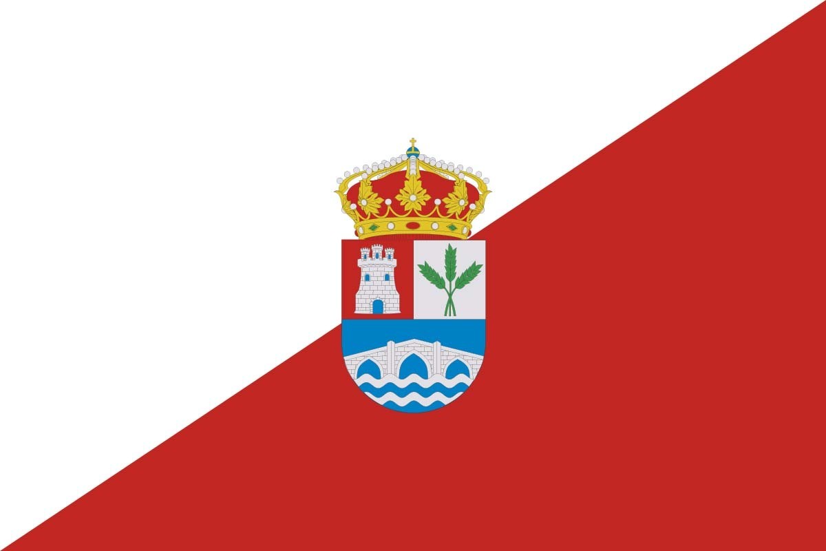 Bandera de Alija del Infantado de alta calidad para exterior Bandera de Alija del Infantado de alta calidad para exterior