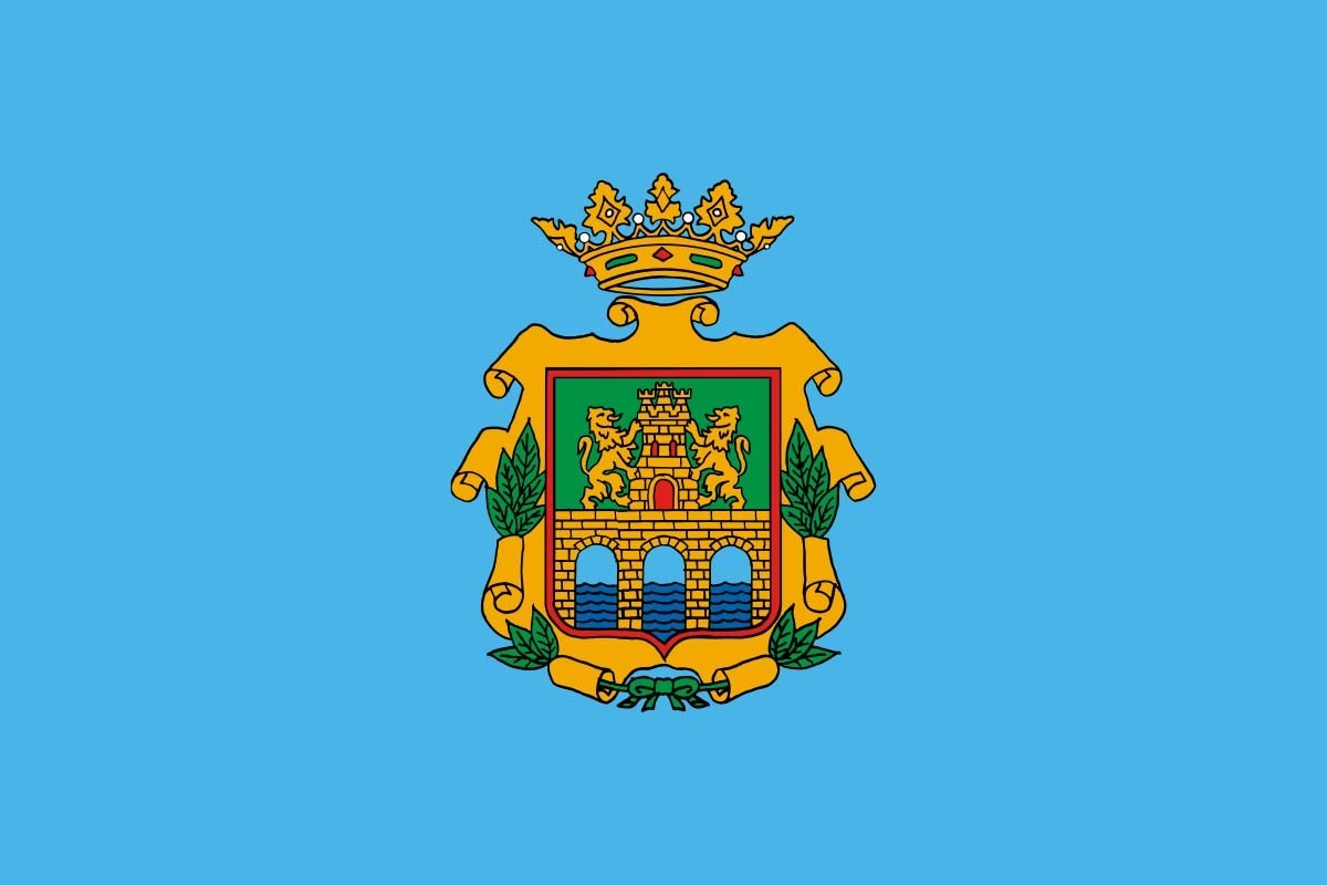 Bandera de Aranda de Duero de alta calidad para exterior Bandera de Aranda de Duero de alta calidad para exterior